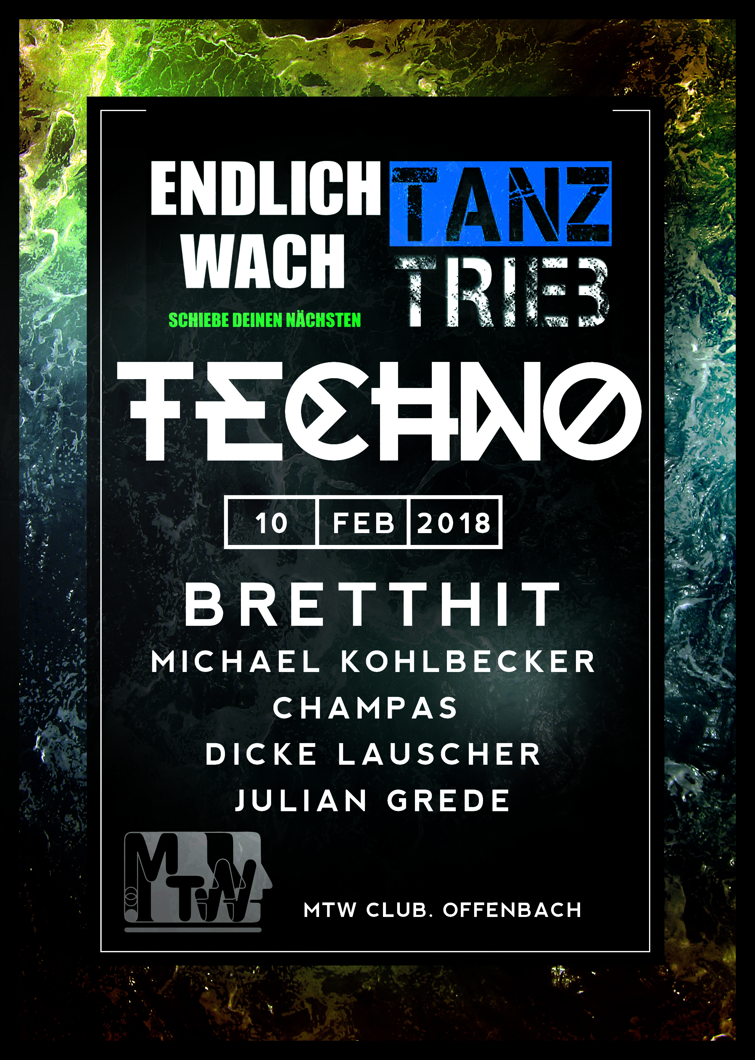 TanzTrieb vs. Endlich Wach mit Bretthit TanzTrieb vs. Endlich Wach mit Bretthit