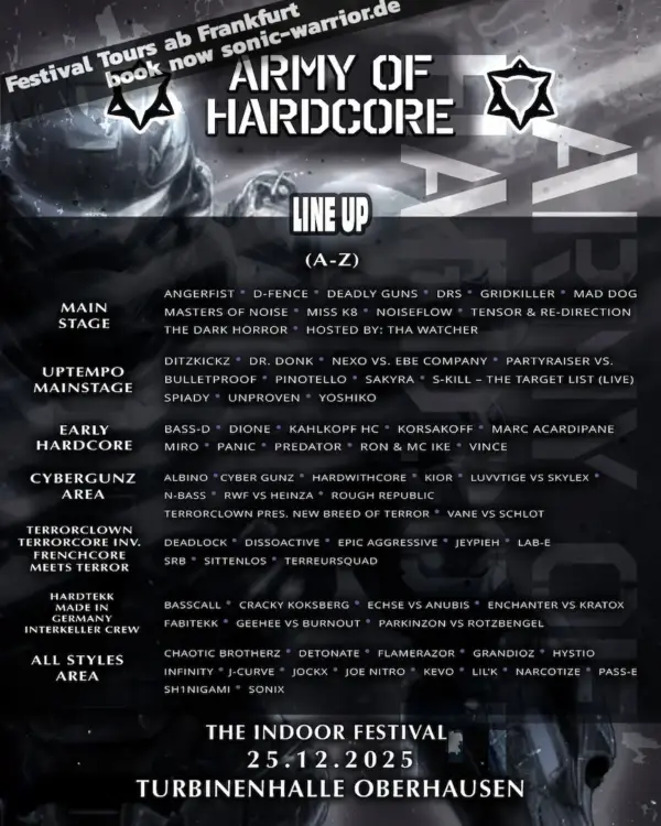 2025-12-army-of-hardcore-indoor-festival-turbinenhalle-oberhausen-full-line-up-flyer