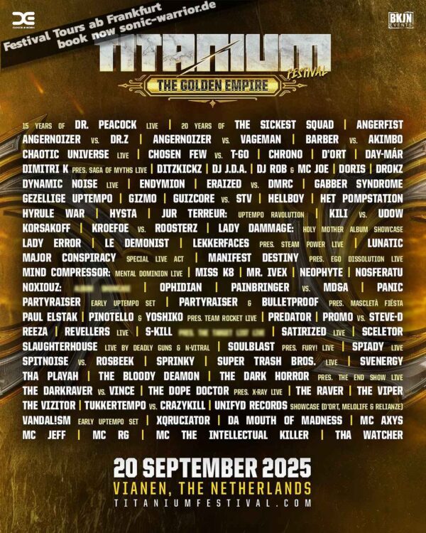 2025_09_Titanium_Festival_𝐓𝐇𝐄 𝐁𝐈𝐆𝐆𝐄𝐒𝐓 𝐓𝐈𝐓𝐀𝐍𝐈𝐔𝐌 𝐋𝐈𝐍𝐄-𝐔𝐏 𝐘𝐄𝐓 𝐈𝐒 𝐇𝐄𝐑𝐄!