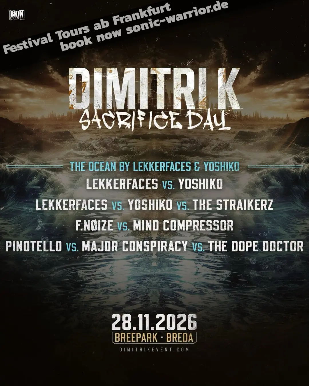 Bus zu Dimitri K – Sacrifice Day 2026 ab Frankfurt, Gießen & Köln – mit oder ohne Ticket 6 2026-11-dimitri-k-sacrifice-day-uptempo-hardcore-ocean-line-up-flyer