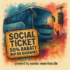 Social Ticket – günstige Busreise zum Festival für junge Leute, die sich sonst kein Ticket leisten können