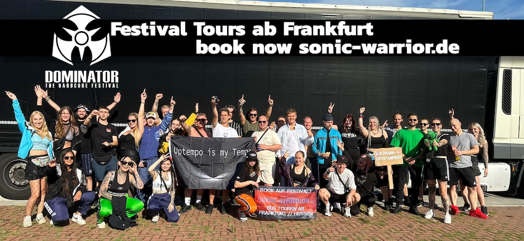 dominator 2025 bus tour gruppe