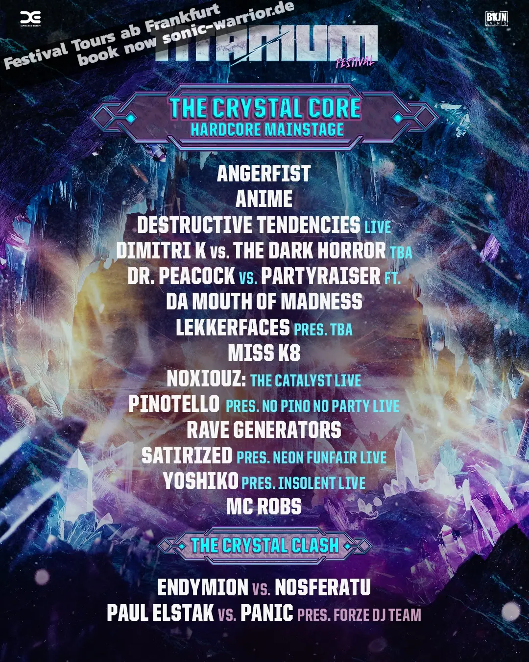 2026-09-Titanium-Festival-Uptempo-Hardcore-line-up-flyer-hardcore mainstage