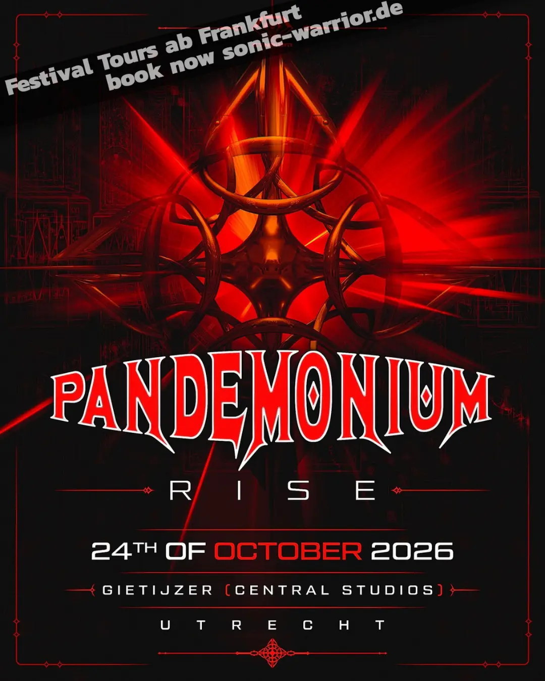 Bus zur Pandemonium 2026 ab Frankfurt, Hessen und Umgebung (Gabber und Early Hardcore) 2 2026-10-pandemonium-rise-early-hardcore-flyer