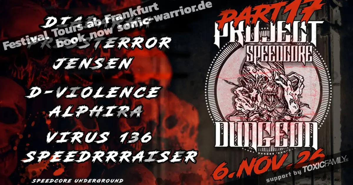 9 Sitzer Bus Tour zu Project Speedcore Dungeon 1 2026-11-project-speedcore-dungeon-banner